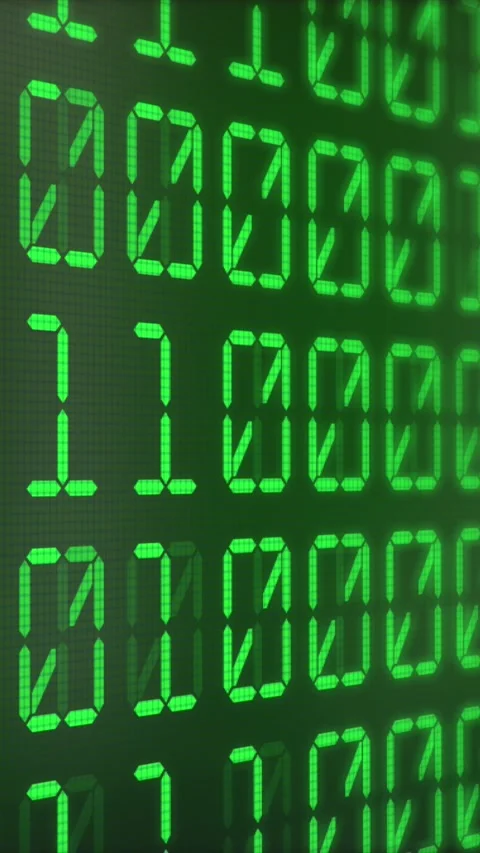 Green Binary code Background. Digital and Secure Data Concept. Abstract Stock Footage 327114279