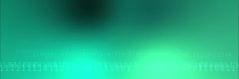 Green binary code background template animation Stock Footage 340557030