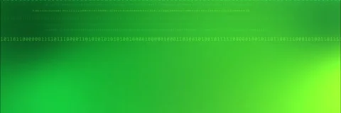 Green binary code background template animation Stock Footage 340557177
