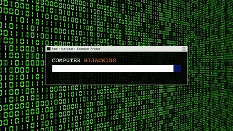 Green Binary Code Hacking System Abstrac... | Stock Video | Pond5