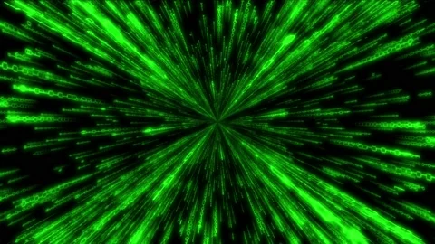 Green binary code - matrix, Internet, computers concept - 3D 4k animation Stock Footage 151192666