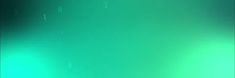 Green binary digits background template animation Stock Footage 340557668