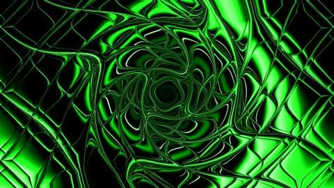 Green Black Abstract Stock Illustration
