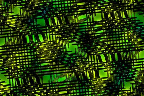 Green black alien scale lime multicolor game pattern tile texture background Illustrazione stock