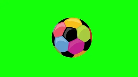 Green Black Circle Screen Horizontal 16:9 Green Screen Video stock 340460501