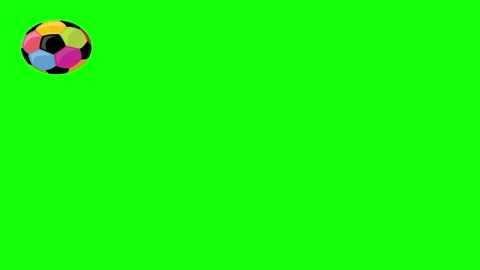 Green Black Dog Screen Horizontal 16:9 Green Screen Video stock 340460505
