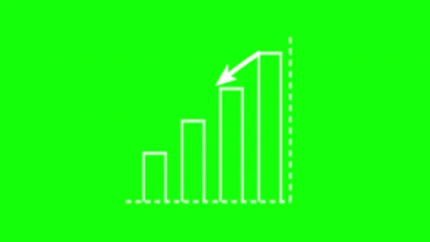 Green Black Screen Horizontal 16:9 Green Screen Stock Footage 340462188