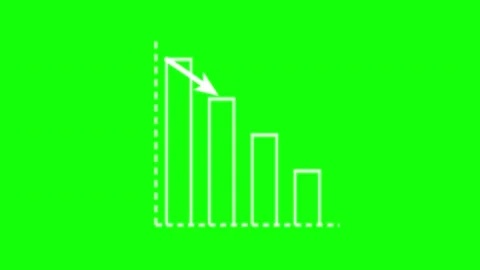 Green Black Screen Horizontal 16:9 Green Screen Stock Footage 340462191
