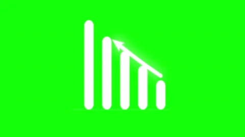 Green Black Screen Logo Horizontal 16:9 Green Screen Vídeo Stock 340462180