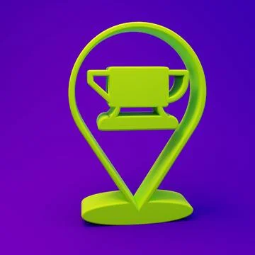 Green Blacksmith anvil tool icon isolated on purple-blue background. Metal .. Illustrazione stock