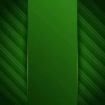 Green blank, template, background for your design. Green banded background Stock Illustration