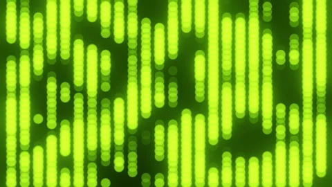 Green blinking discotheque lights blurred loopable animation Stock Footage 243021413