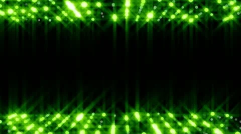 Green blinking lights background loop Stock Footage 22018512