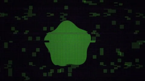 Green Blobs on Dark Background. Stock Footage 335364913