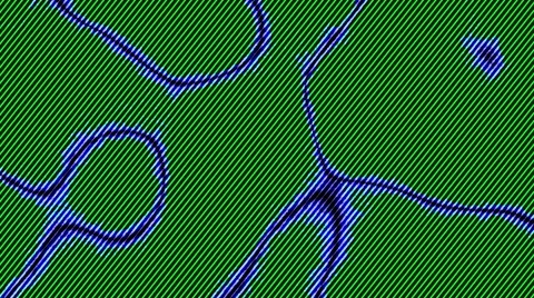 Green &amp; Blue Abstract Texture Background Stock Footage 49118485