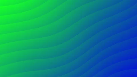 Green blue abstract wavy gradient background with smooth color transitions Stock Footage 310047843