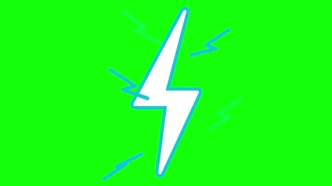 Green Blue Arrow Screen Horizontal 16:9 Green Screen Stock Footage 340461979