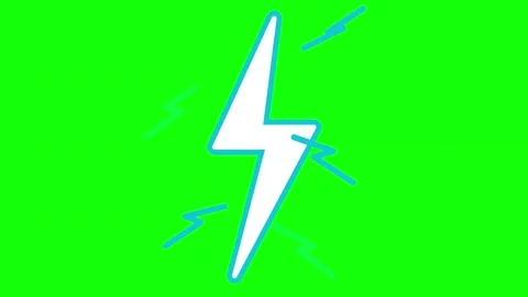 Green Blue Arrow Screen Horizontal 16:9 Green Screen Video stock 340461982