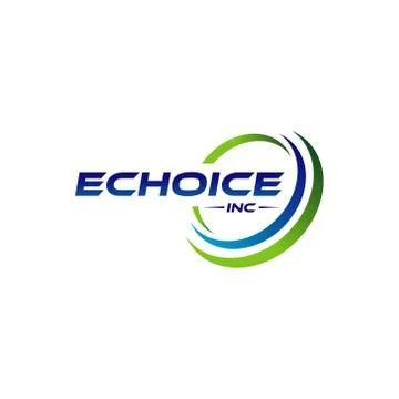 Green Blue Circle Logo Template Stock Illustration
