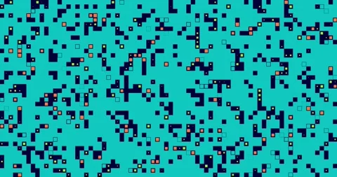 Green blue digital glitched abstract texture, glitch Stock Footage 164894181