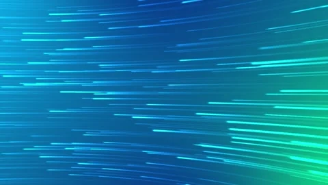 Green Blue gradient curve line running to left motion background Video stock 322910599