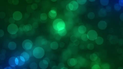 Green-Blue Particle Loop - HD 720 Stock Footage 10794532