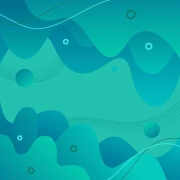 Green Blue Simple Gradient Background Stock Illustration