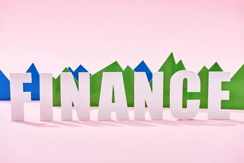 Green blue statistic graphs white Stock Photos
