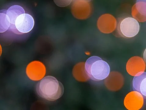 Green blurred background for text or pictures. New Year holidaytime Stock Photos