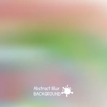 Green blurred background VECTOR Stock Illustration