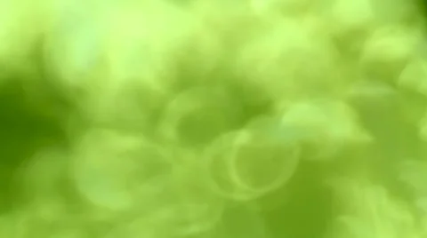 Green Bokeh 3 Stock Footage 27634385