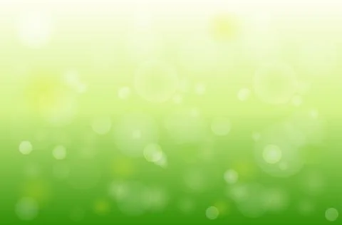 Green bokeh abstract light background. Stock Illustration