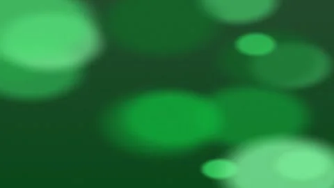 Green Bokeh Abstract Lighting with Soft Circles in Studio Setting Stock Footage 327944939