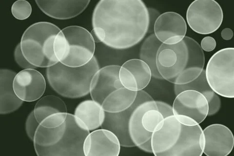 Green bokeh background Stock Illustration