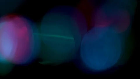 Green bokeh light effect abstract background, animation of sparkle circles Stock Footage 125614328