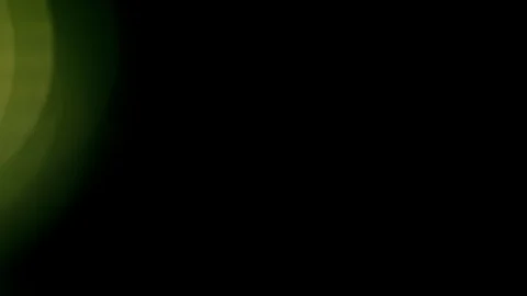 Green bokeh light effect abstract background, animation of sparkle circles Stock Footage 125637366