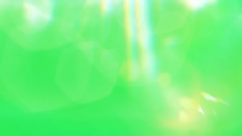 Green bokeh light effect background animation Stock Footage 338237510