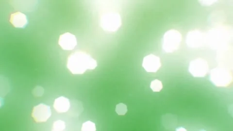 Green Bokeh Light Particles Abstract Background Loop Stock-Footage 336713179