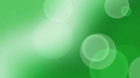 Green Bokeh Lights Background - Abstract Soft Circles Overlay Stock Footage 331345702