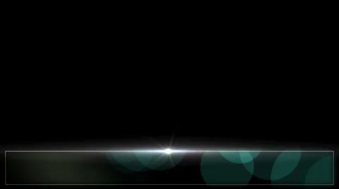 Green Bokeh Lower Third Stock Footage 39742865