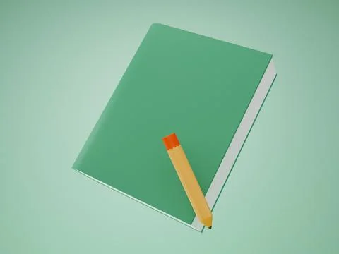 Green book Stock Illustration