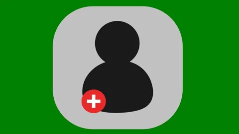 Green border image traffic light icon red cross face nose green screen Video stock 314068083