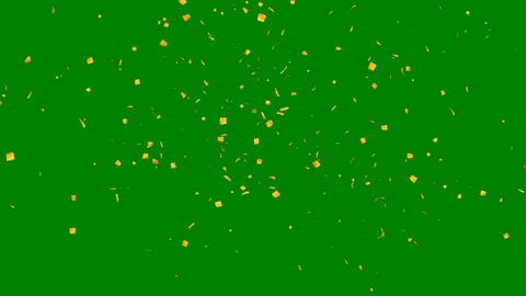 Green border screen bunch gold cons lot coning green screen animated Stock Footage 314067966