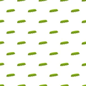 Green bottle caps creating a seamless pattern background Stock Illustration