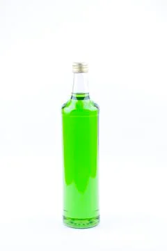 Green bottle Stock Photos