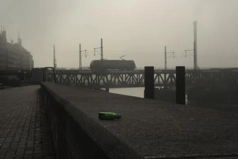 Green bottle Stock-Fotos