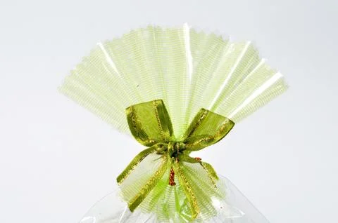 Green bow Stock Photos