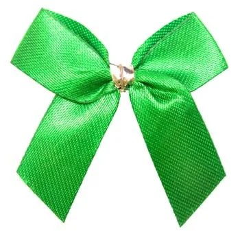 Green bow Stock Photos