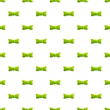 Green bow tie repeating pattern background or wallpaper 스톡 일러스트