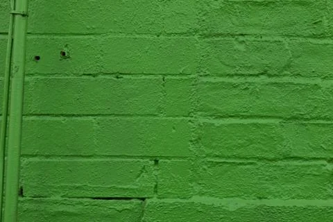 Green Brick Abstract Texture Background Stock Photos